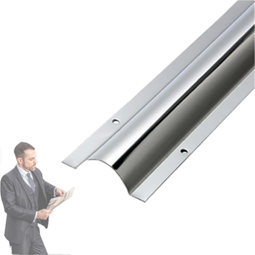 1/2/3/4/5/6/7/8/9/10 Pcs Floor Cable Protector, Raceway Metal Cord Cover Decoration, Stainless Steel Wire Guard Surface Cord Cover Channel(1 pc,Outer Width 1.6in)