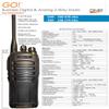 Blackbox VHF Digital & Analog Two-Way Radio, DMR Tier II 2-Slot Simplex, 32 Channels, IP56 Water Resistant, M1 Accessory Port, Charger & Antennas Included view 4