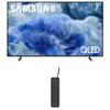 Samsung QN50Q8FAAFXZA 50 Inch Class QLED Q8F 4K Vision AI Smart TV with an AudioQuest G8 8-Outlet USB-A/USB-C AC Power Surge Protector (2025) view 1
