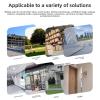 Yoidesu Motion Sensor Alarm, Infrared Motion Sensor Detector with APP Control, Outdoor Water Proof Voice Alarm Reminder for House Yard Farm, Woods, Farmland,Garage view 3