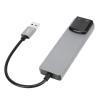 ciciglow 7.1 USB Surround Sound Card, External Stereo Sound Card with 48KHz SPDIF Digital Sound for Laptop PC Silver view 1