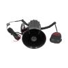 12V 50W 115db Car Horn with PA Mic, 7 Sound Emergency Warning Alarm, Siren for Car Truck RV, Universal Vehicle Loudspeaker with Mounting Accessories, ABS Metal Construction view 2