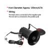 12V 50W 115db Car Horn with PA Mic, 7 Sound Emergency Warning Alarm, Siren for Car Truck RV, Universal Vehicle Loudspeaker with Mounting Accessories, ABS Metal Construction view 3