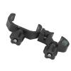 Data Collector Bracket Mount, Aluminum Alloy Portable GPS RTK Mount, Range Pole Cradle Bracket with Compass, Compatible with 70mm to 90mm Data Collectors, for Surveying and Mapping view 2