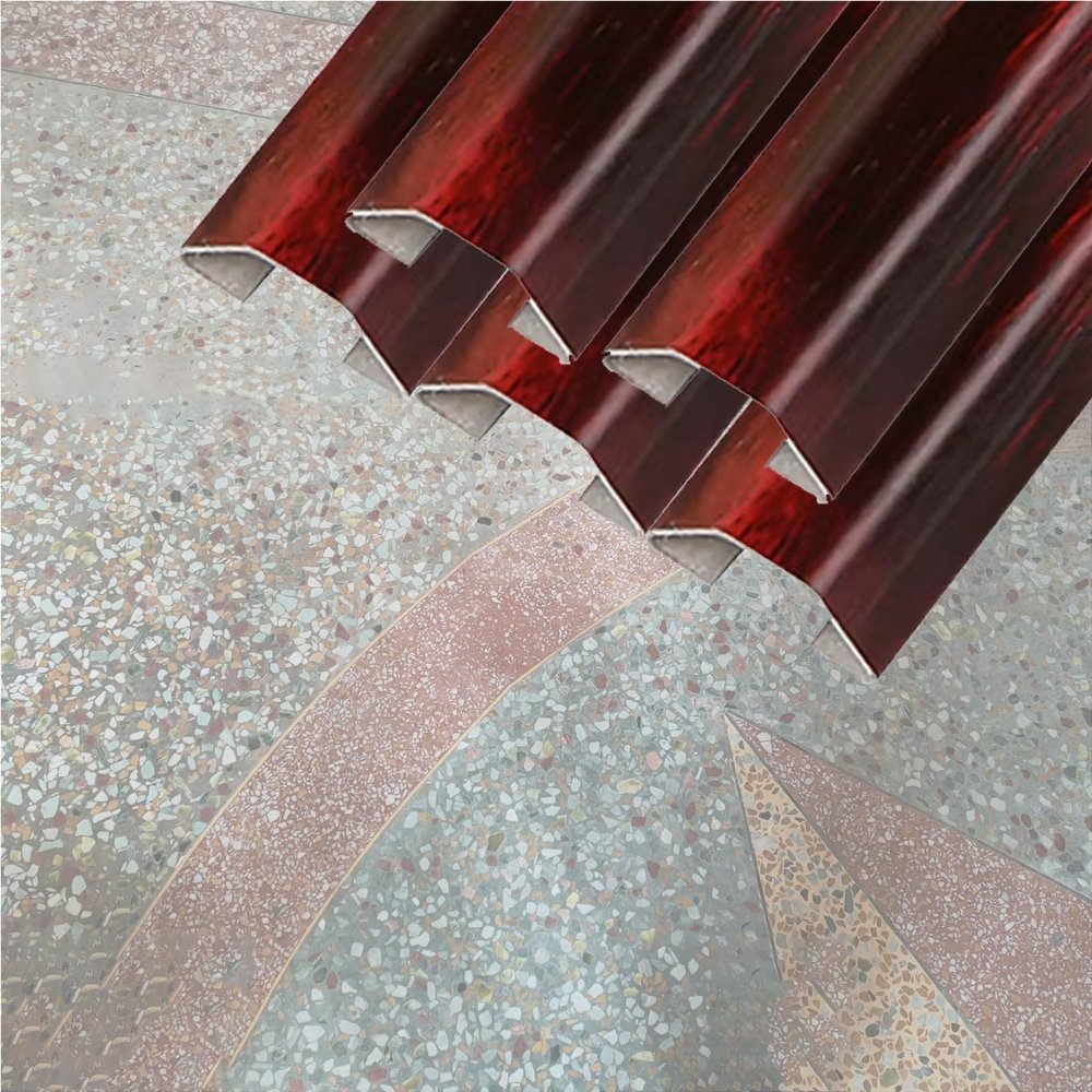 1 5 10 Pcs Wire Guard Raceway/Half Round Cord Cover, Paintable Stainless Steel Long Cable Concealer, Wood Grain Wire Guard Surface Line Lid(C-5 pcs,L x Outer Width 79in x 4/5in)