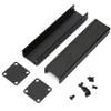 Aluminum Enclosure Electronic Cooling Box Black for PCB Instrument Shell 25 * 25 * 100mm
