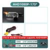 1080P AHD Rear View Camera Car Parking Reversing Monitor Compatible with Mazda 6 Mazda6 Ruiyi RX-8 Atenza GH 2007-2013 Car Back Rear(AHD1080P-175deg) view 2