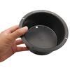 6.5" Speaker Baffle, Suitable for DIY Bookshelf Speaker Home Audio Systems or Car Speaker Systems with 6.5" Speaker, Hard Plastic Material, Round, Black Color (Pack of 2) view 4