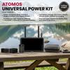 Atomos Ninja TX 5.2" Camera-Cloud Monitor/Recorder - Professional HDR Resolution Touchscreen Display with Universal Power Kit & Aluminum Alloy 1/4" Camera Hot Shoe Mount (2 Pack), Advanced Bundle Kit view 4