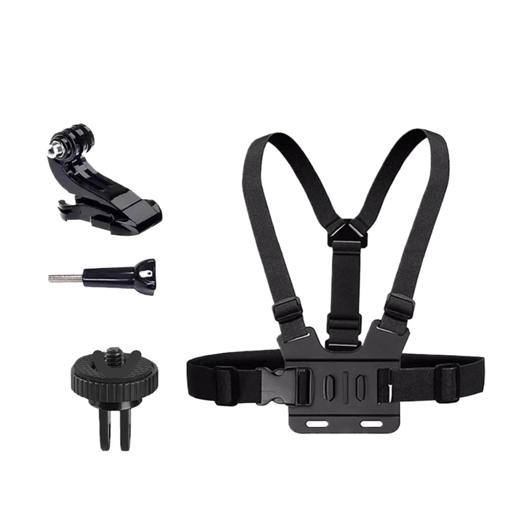 Compatible for DJI Osmo Action 5 Pro - 360 Shoulder Strap Mount, Camera Chest Harness Accessory(Chest Harness)