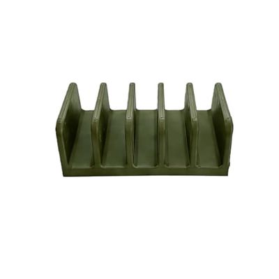2PCS SSD Desk Organizer  4/5 Slot Solid State Drive Holder, 14 Color Options  Fits for Samsung T5/T7, for SanDisk Extreme & More (Dark Green, 5 Slot)