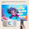 projectors Home HD Android Projector - 1080P Mini Portable Bedroom Home Theater Phone Projector view 4
