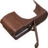 C-Lux Case, PU Leather Camera Bag Bottom Opening Half Body Case Cover Shell for Leica C-Lux with Wrist Hand Strap (Coffee) view 1