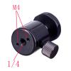 Mini Ball Head 1/4" Mount for Camera Tripod Spherical Universal for Canon for Nikon DSLR Camera Dsr Mount Excellent(Black) view 4