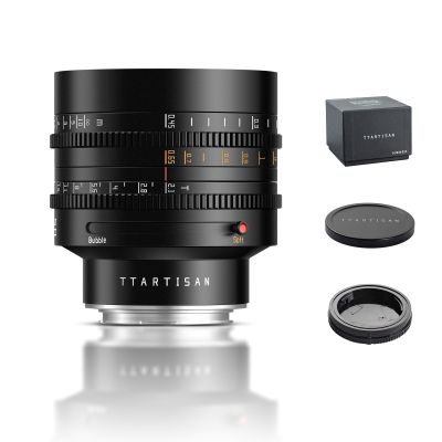 TTARTISAN 50mm T2.1 Cine Lens Dual Bokeh Full Frame Manual Focus Lenses (L-Mount)