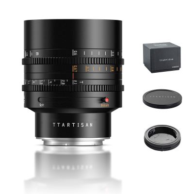 TTARTISAN 85mm T2.1 Cine Lens for Z-Mount Dual Bokeh Full Frame Manual Focus (Z-Mount)