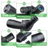 25-75 X 60 Spotting Scope with Tripod Phone Adapter Telescope Monocular Spotting Scopes for Target Shooting Hunting Bird Watching Green view 3
