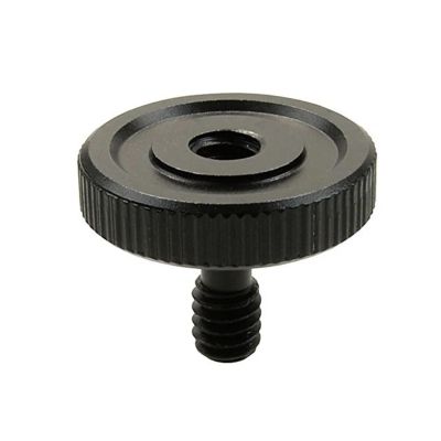 10pcs/lot Black 1/4 Male to 1/4 Female Screw Adapter for Camera Tripod L Type Bracket Stand Holder Excellent