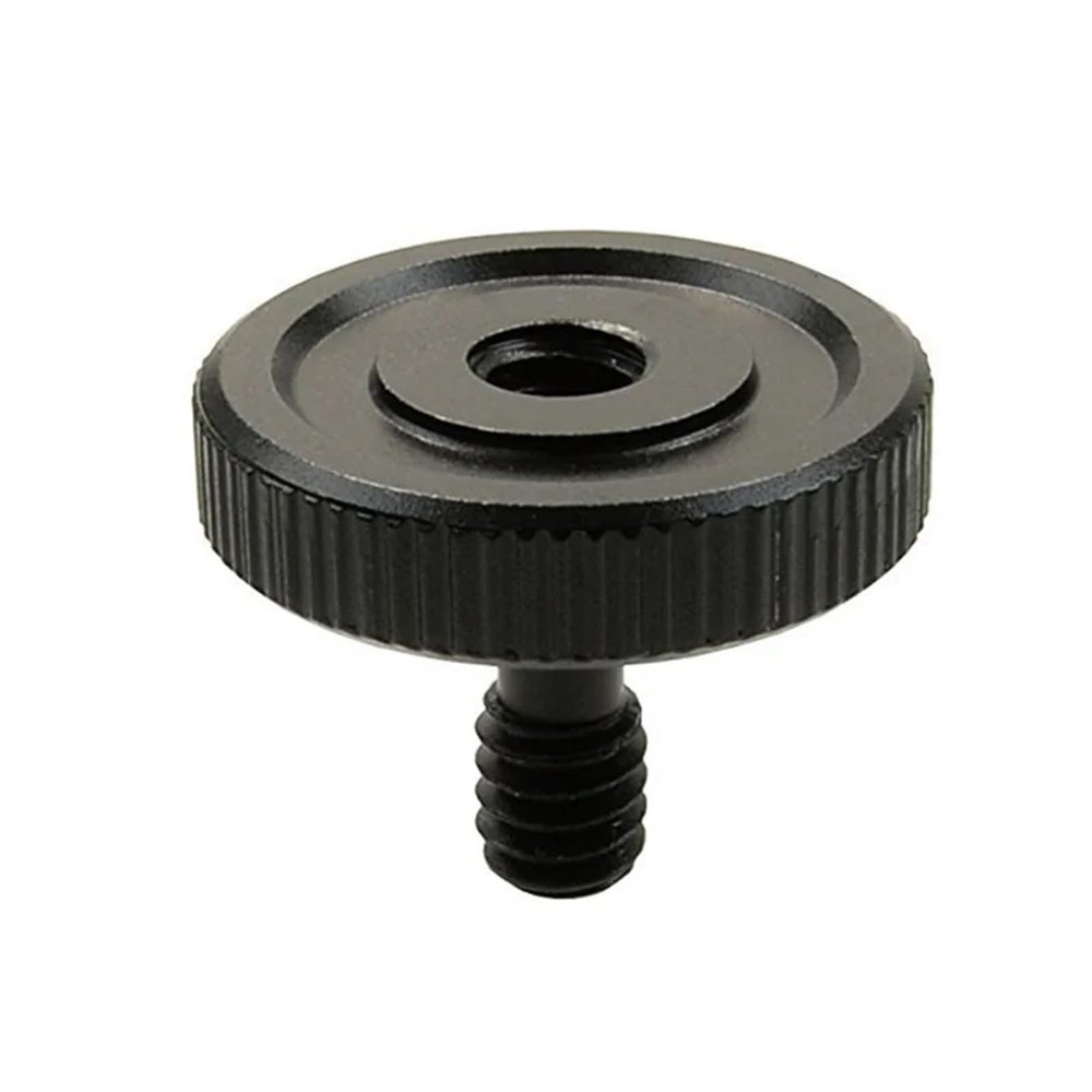 10pcs/lot Black 1/4 Male to 1/4 Female Screw Adapter for Camera Tripod L Type Bracket Stand Holder Excellent