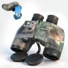 10X50 Marine Binocular with Rangefinder&Compass Phone Adapter Strap,BAK4 Lens,Shockproof Military Tactical IPX7 Waterproof Binoculars for Adults Sailing Boating Hunting Bird Watching Golf-Camouflage view 1