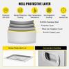 Ultrasonic Vinyl Record Cleaner, Vinyl Disc Cleaning System, Ultrasonic Disk Washer Machine, Anti-Corrosion, Smooth Coating, 720/Min Rotation Speed, Easy Carry, Jewelry Dentures Coins Metal Parts view 2