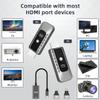 Duomigo Wireless HDMI Transmitter & Receiver Kit, 4K to 1080P Converter with Dual-Band 2.4G/5GHz WiFi, Plug & Play HDMI Extender for HD Streaming from Laptop/PC/Projector to TV/Monitor view 3