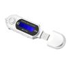 1PC USB 2.0 Digital MP3 Music Player Portable LCD Screen Support 32GB TF Card and FM Radio,Use 20 Hours,Silver view 2