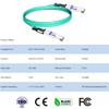 100G QSFP28 to QSFP28 Active Optical Cable Compatible with Cisco QSFP-100G-AOC15M, 70m on OM3 Multimode Fiber (MMF) and 100m on OM4 MMF,15m(49ft) view 2