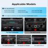 12.3" Android 13 Car Stereo for Audi A4 B8 S4 A5 S5 RS5 (2009-2016) with Audi Multimedia MMI System-4G+64G Radio Upgrade,Wireless CarPlay Android Auto,2400x900 Blue-Ray IPS Screen,Retains OEM Knob view 3