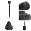 SUNGOOYUE Desktop Computer Microphone, Black ABS, 3.5mm Plug and Play, 360-Degree Adjustable Gooseneck, Gaming and Broadcasting, with Mute, 4.5ft Cable view 4