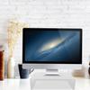 JEWEDECO Desktop Monitor Stand with Non-skid Feet Laptop Riser for Printer and Display Up to Ergonomic Height Boost for Home Office Desk Organization and Eye Comfort view 4