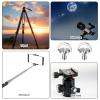 10 Pack 1/4" Tripod Camera Mount Screw, D-Ring Stainless Steel Camera Fixing Screws, Cameras Screw Adapter for Cameras Camcorder Tripod Monopod QR Quick Release Plate view 3
