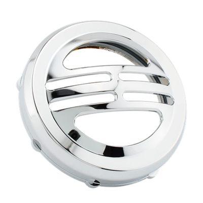 Cnsodo15 Horn Decorative Cover Cap Aluminium Chrome Motorbike For Bobber