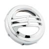 Cnsodo15 Horn Decorative Cover Cap Aluminium Chrome Motorbike For Bobber view 1