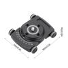 FY 01 Table Top Car Roller, DSLR Camera Slider, Professional Video Rail Track for DSLR Rig Film Camera, Aluminum Alloy Desktop with Rubber Wheels for Smooth Motion view 3