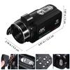 MUELODSIC Compact Lightweight Video Camera Camcorder with Touchscreen for Adults Portable Digital Recorder for Travel and Vlogging Supports Built and External Microphones view 2
