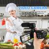 MUELODSIC Compact Lightweight Video Camera Camcorder with Touchscreen for Adults Portable Digital Recorder for Travel and Vlogging Supports Built and External Microphones view 3