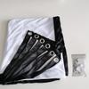 Veemoon Foldable Portable Projector Screen Anti-Crease Polyester Projection Curtain for Outdoor Camping Classroom Home Theater Easy Setup Movie Display view 3