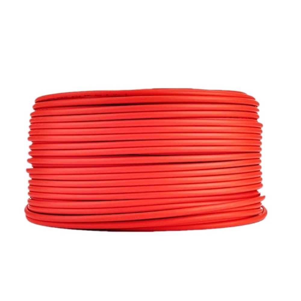 RHCMKQM Solar Cable 10mm2/6mm2/4mm2/ 2.5mm2 8/10/12/14AWG Black or Red Solar PVC Insulated Electrical Connector Cables PV Panel Connect(Red Cable,1 Meter,16 AWG-1.5mm2)