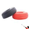 RHCMKQM Solar Cable 10mm2/6mm2/4mm2/ 2.5mm2 8/10/12/14AWG Black or Red Solar PVC Insulated Electrical Connector Cables PV Panel Connect(Red Cable,1 Meter,16 AWG-1.5mm2) view 2