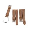 18mm 19mm 20mm 22mm 23mm 24mm Retro Watchbands Distressed Brown Male StrapLeather Handmade Soft Leather Strap(19mm) view 2