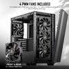 Antec P7 S, 4 x 120mm PWM Fans Included, Dual Side Front Mesh Intake, 360mm Top Radiator Support, Type-C 3.2 Gen 2, Sound-Dampening Side Panels, Mid-Tower ATX PC Case view 3