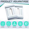 Otoolling 50 Pack Hold Down Clamps for Cable Tray, Cable Tray Wire Shelf Support Washer Application in 4mm - 6mm Diameter view 3