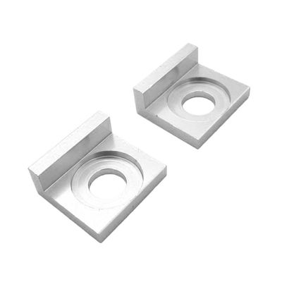 1 Pair of 12mm Chain Tensioner Tension Block Wear Parts ATV Chain Tensioner Tensioner Block Dirt Bike ATV Motorcycle Chains(Sliver)