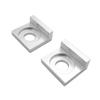 1 Pair of 12mm Chain Tensioner Tension Block Wear Parts ATV Chain Tensioner Tensioner Block Dirt Bike ATV Motorcycle Chains(Sliver) view 3