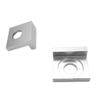1 Pair of 12mm Chain Tensioner Tension Block Wear Parts ATV Chain Tensioner Tensioner Block Dirt Bike ATV Motorcycle Chains(Sliver) view 4