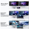 2 Port USB C Hub to Dual HDMI 4K 60HZ Dual Screen Expansion Type C Docking Station for Laptop Mobile Phone PC view 4