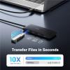 1Pcs 4K USB-C Hub 7 Ports Docking Station USB Hub Adapter USB C to Dual HDMI 4K@60Hz for Windows Laptop view 4