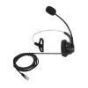 Qianjyvous H360 RJ9 Telephone Headset, Professional Call Center Headset with Noise Canceling Mic, Monaural Office Headphones for Customer Service, Wide Compatibility with RJ9 Jack Devices view 2