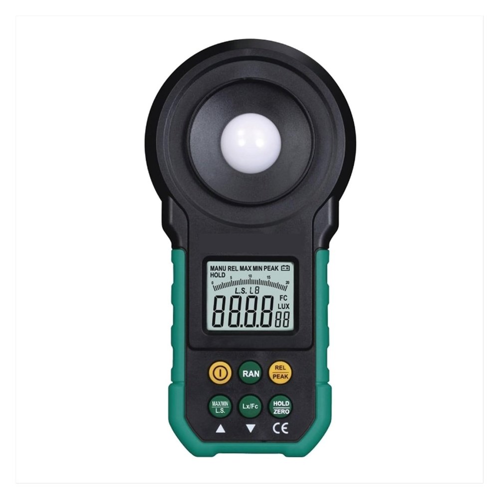 Light Meter, Light Intensity Meter LED Illumination Measuring Instrument Photometer Metering Instrument Brightness Meter